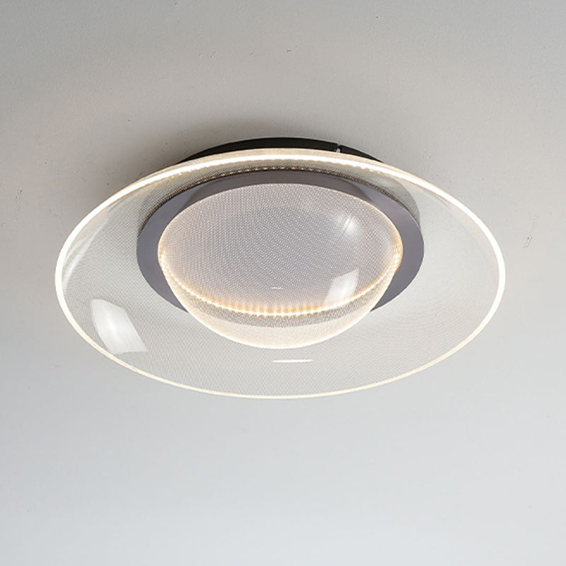 Nordic Flush Mount Acrylic LED Ceiling Light Fixture for Bedroom