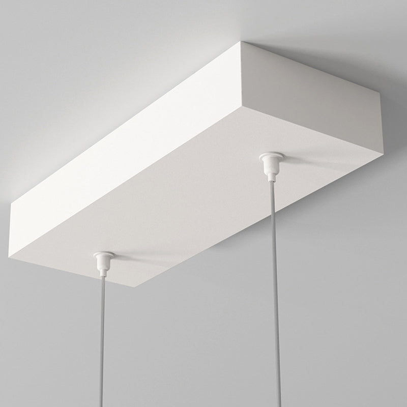Contemporary Ceiling Light LED Black/White Kitchen Island Lighting for Dining Room