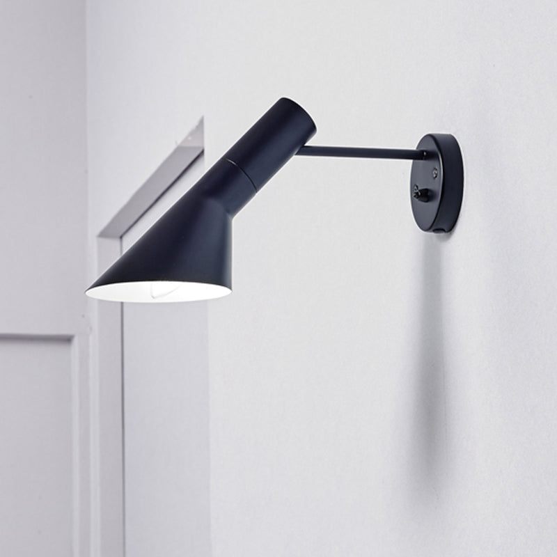 Cone Shape Metal Vanity Light Modern Style 1 Light Vanity Light Fixture