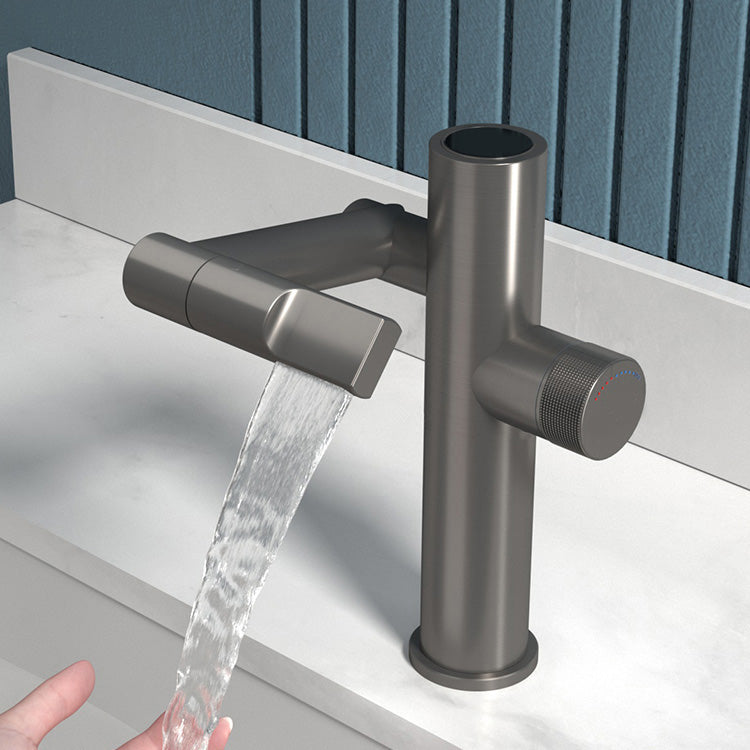 Adjustable Centerset Lavatory Faucet Modern Centerset Bathroom Faucet