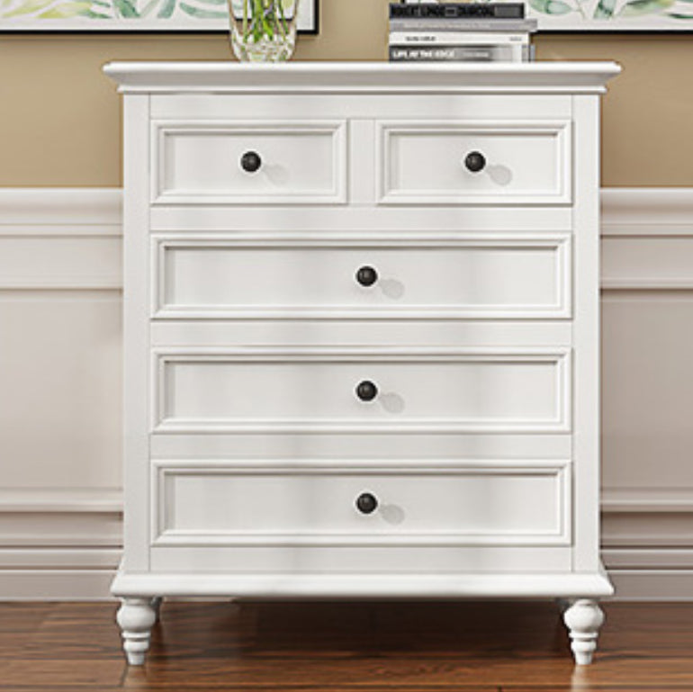 American Traditional Lingerie Chest Birch Storage Chest Dresser for Bedroom