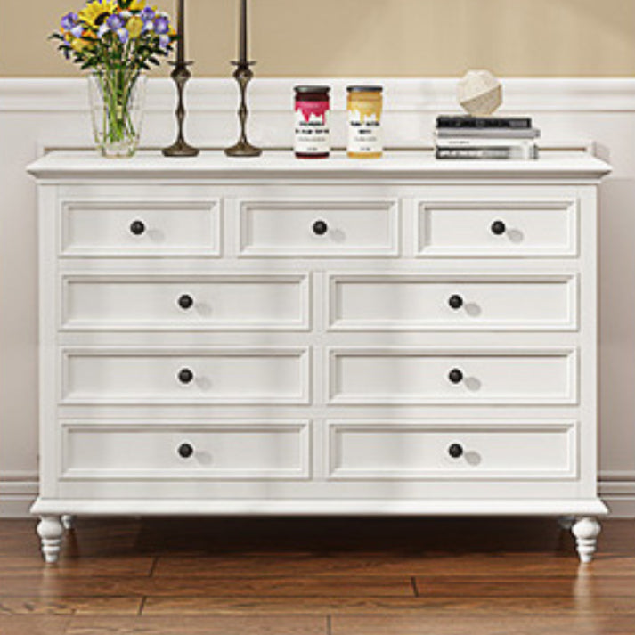 American Traditional Lingerie Chest Birch Storage Chest Dresser for Bedroom