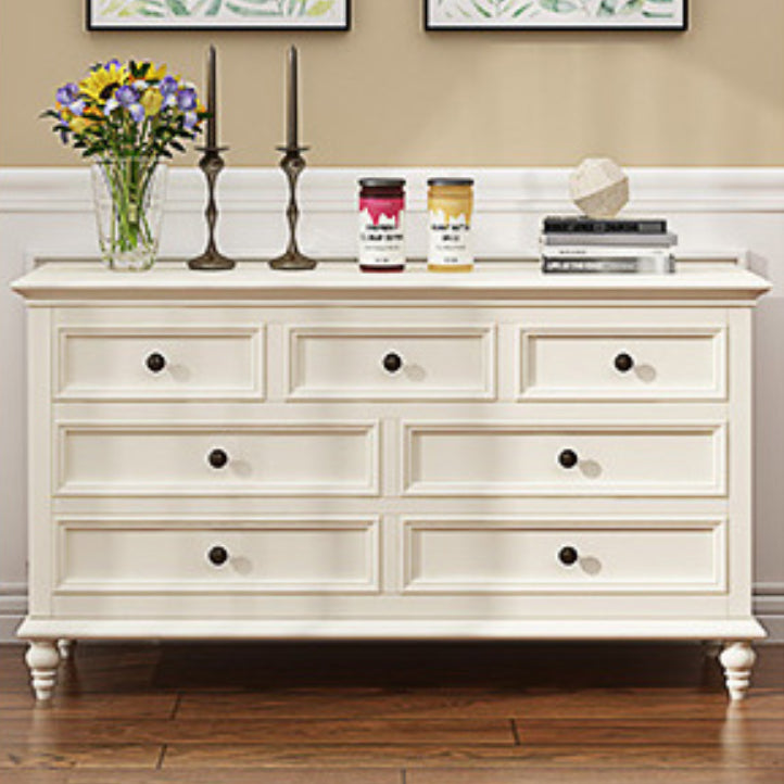 American Traditional Lingerie Chest Birch Storage Chest Dresser for Bedroom