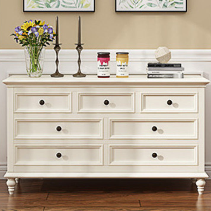 American Traditional Lingerie Chest Birch Storage Chest Dresser for Bedroom