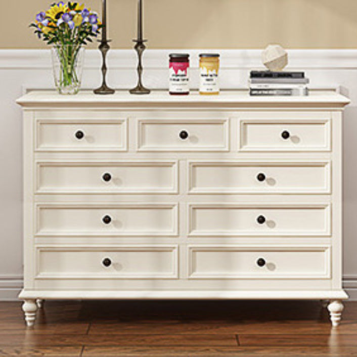 American Traditional Lingerie Chest Birch Storage Chest Dresser for Bedroom