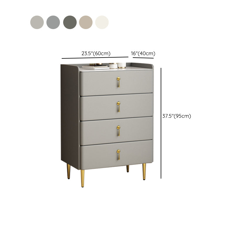 Classic Glam Storage Chest Stone Dresser with 5/4/3 Drawers , 15.6 Inch Width