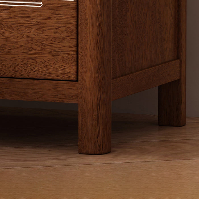 Contemporary Storage Chest Solid Wood Dresser with 3/4/5/6 Drawers