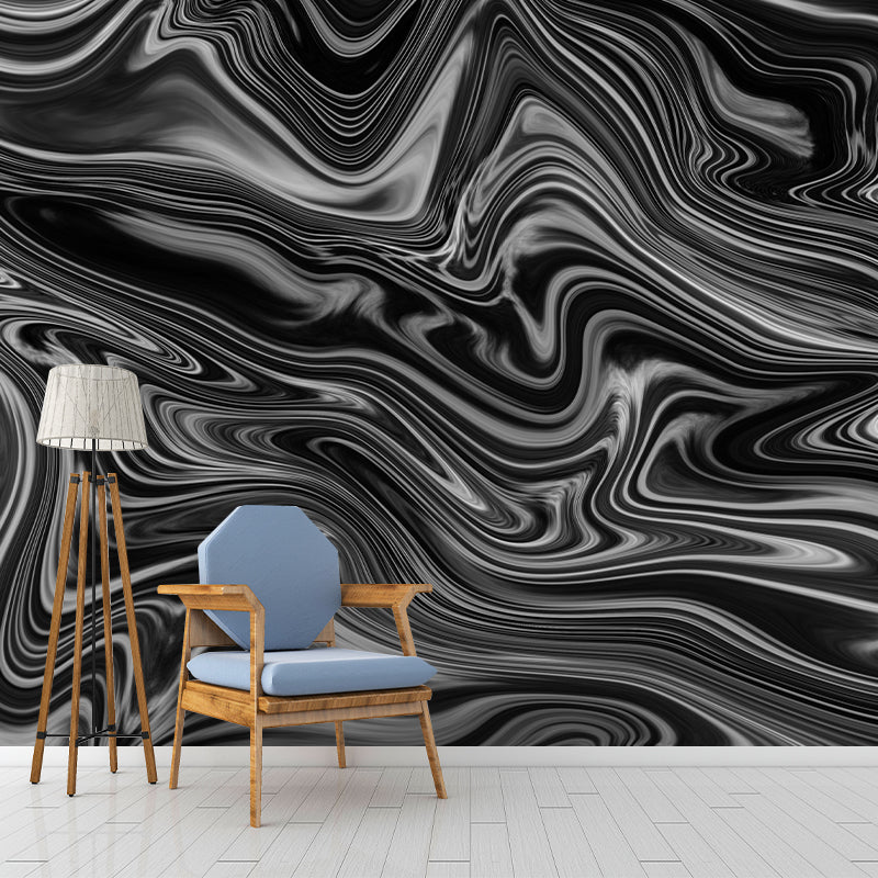 Illustration Abstract Pattern Wallpaper Stain Resistant Living Room Wall Mural
