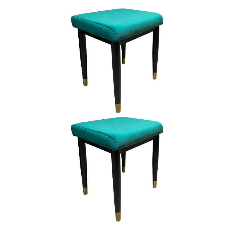 Fabric Standard Stool Modern Style Simple Household Rectangular Stool