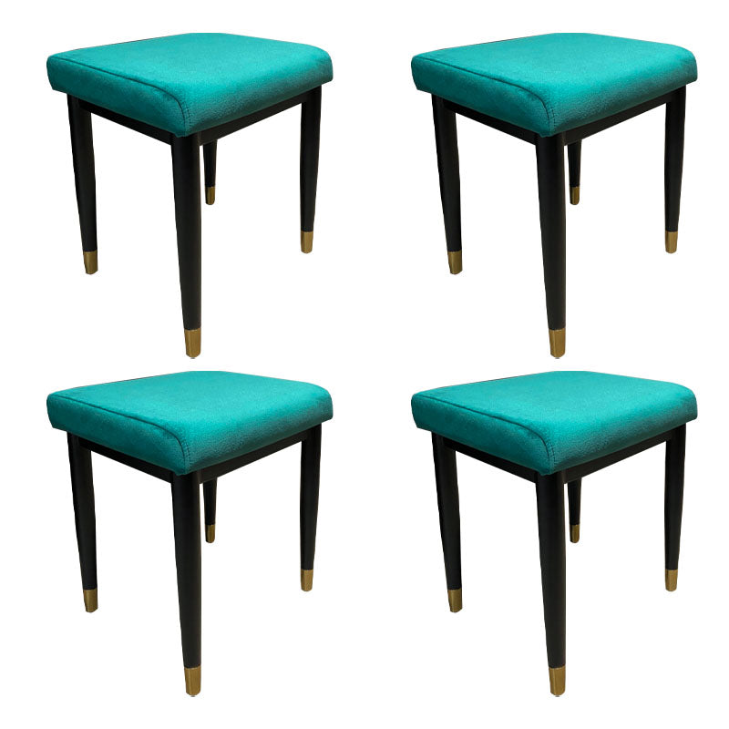 Fabric Standard Stool Modern Style Simple Household Rectangular Stool