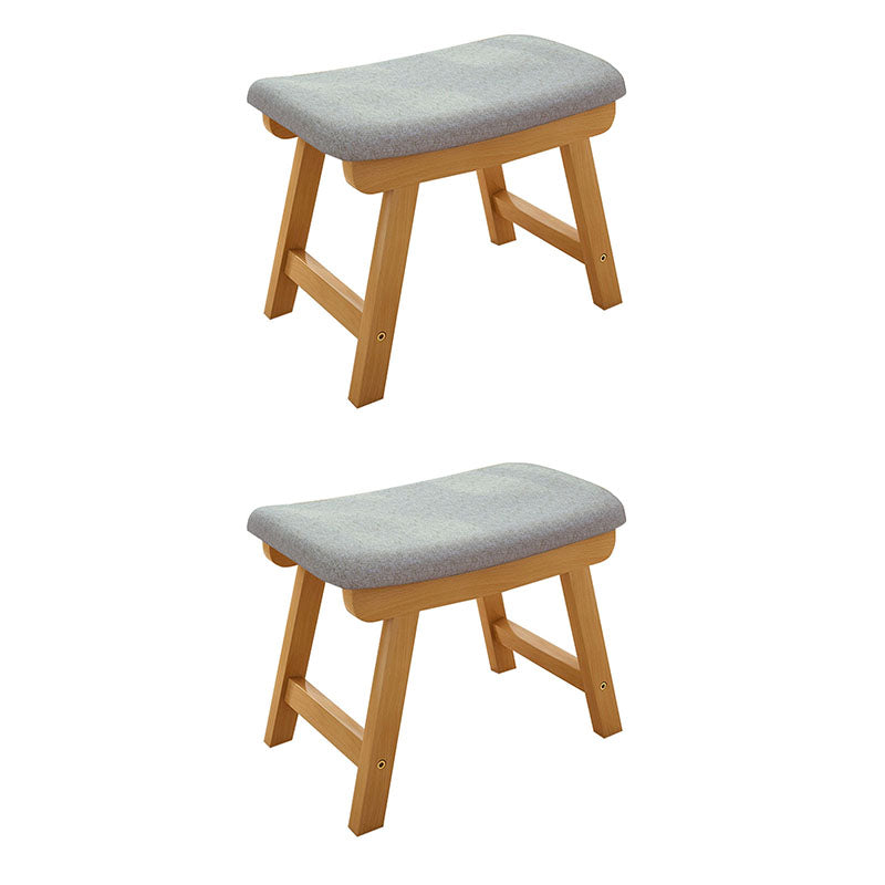 Cotton Standard Stool Modern Style Simple Household Rectangular Stool
