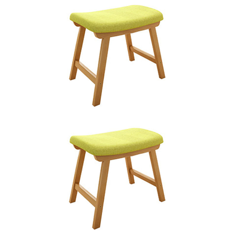Cotton Standard Stool Modern Style Simple Household Rectangular Stool