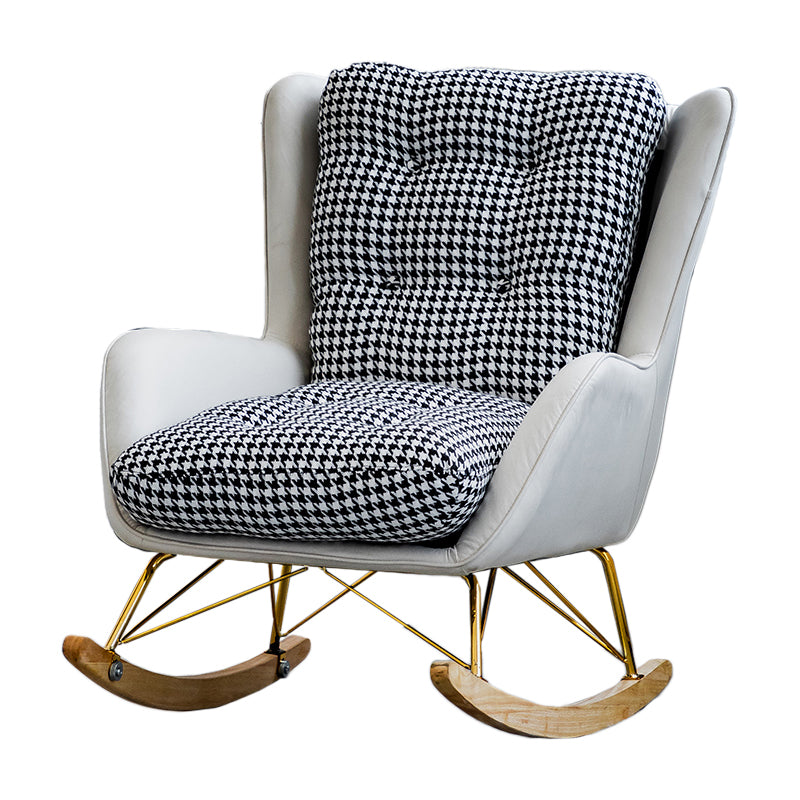 Living Room Light Luxury Lazy Sofa Chair Leisure Chaise Home Rocking Chair