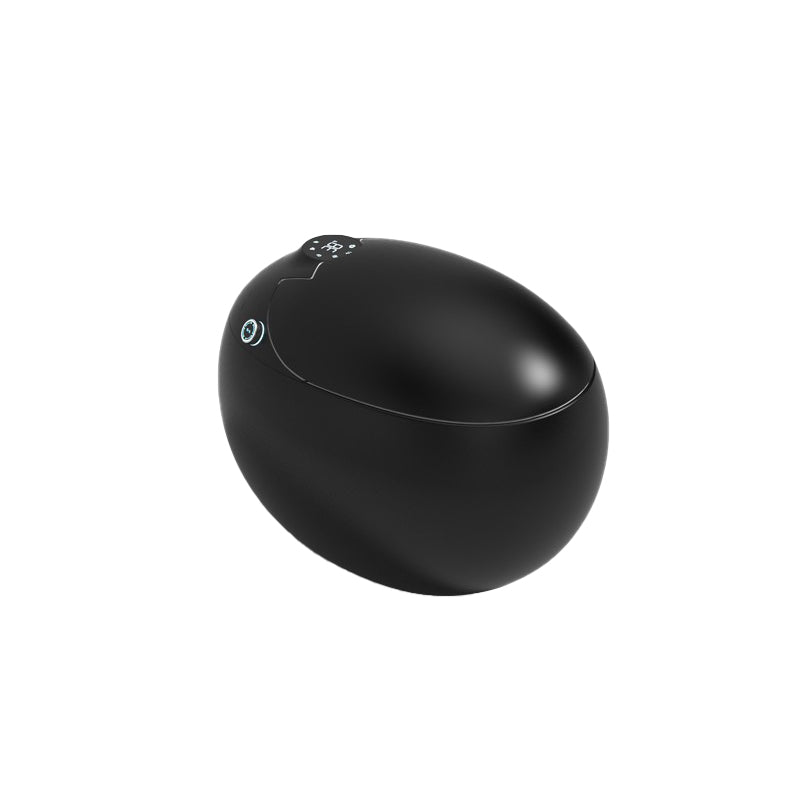 Contemporary Ceramic Flush Toilet Heated Seat Included Urine Toilet for Bathroom