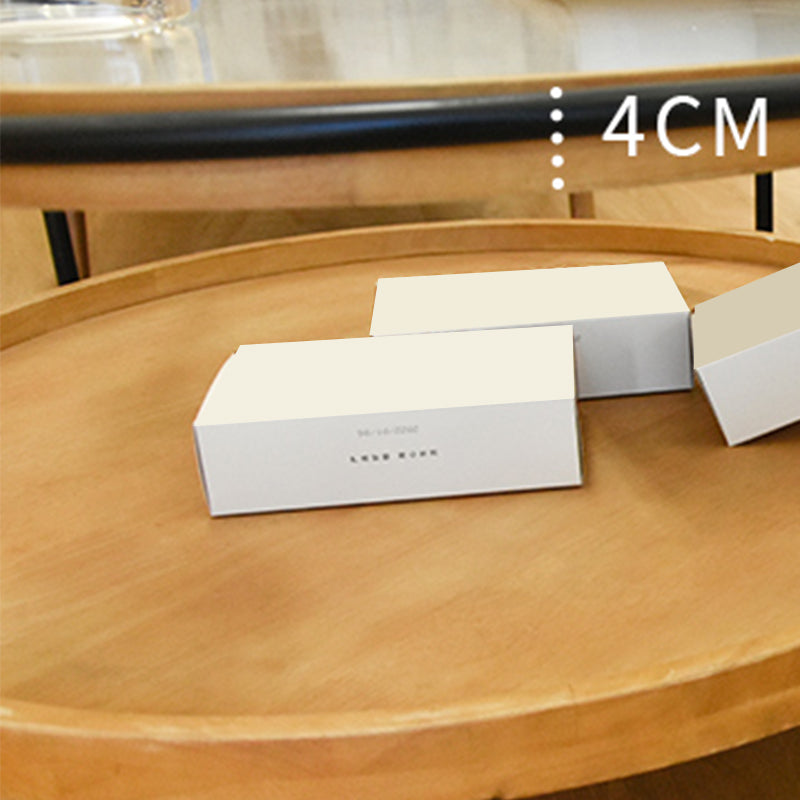 32" Wide Tropical Coffee Table Glass Storage Coffee Cocktail Table