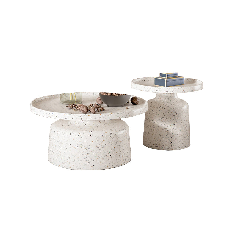 Pedestal Coffee Table Contemporary Tray Top Coffee Cocktail Table