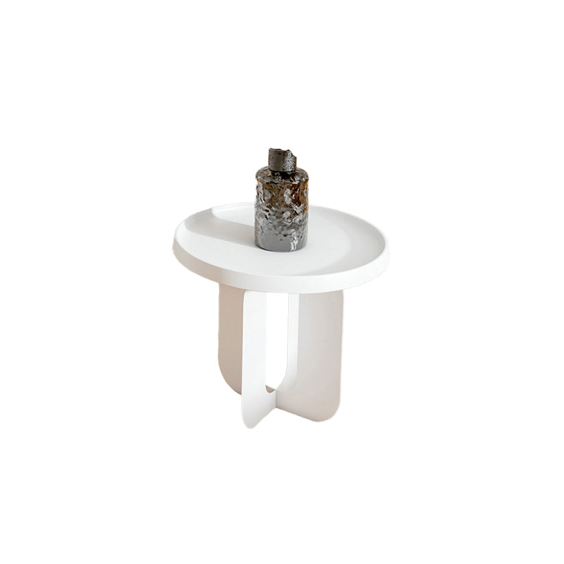 Abstract Coffee Table Modern Metal Tray Top Coffee Cocktail Table