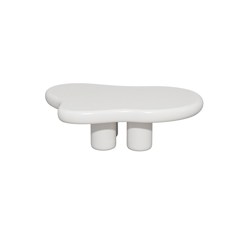 4 Legs Coffee Table Geometric Wood Coffee Coffee or End Table