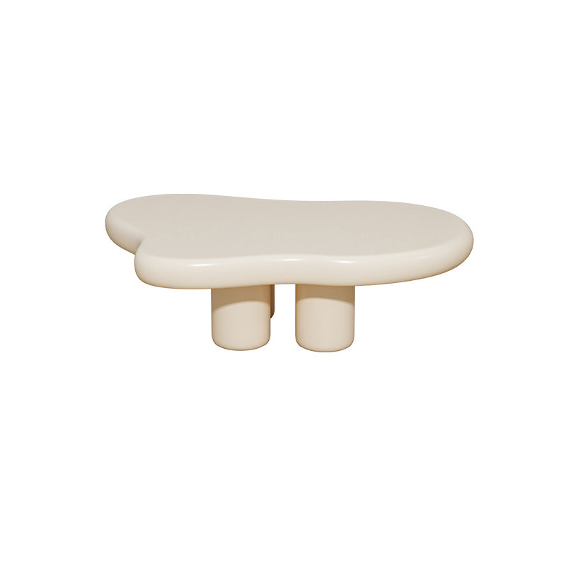 4 Legs Coffee Table Geometric Wood Coffee Coffee or End Table