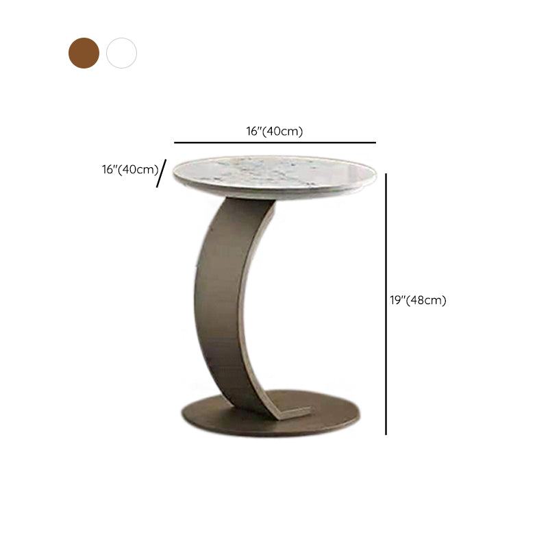 Abstract Stone Coffee Table with Storage Luxurious 1 Single Cocktail Table
