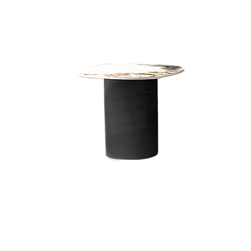 Abstract Cocktail Table Contemporary Slate Top Coffee or End Table