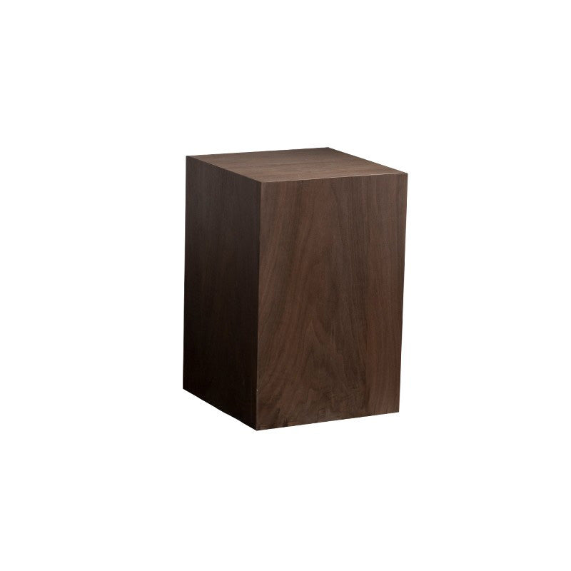 Contemporary Coffee Table Solid Wood Pedestal Coffee Cocktail Table