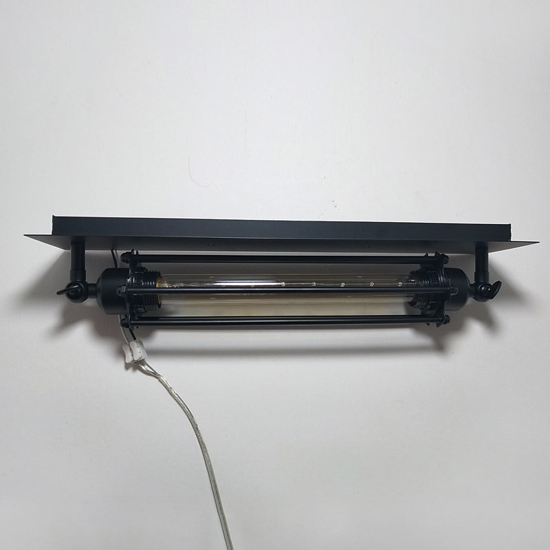 Metal Geometric Wall Mount Light Fixture Industrial 1 Light Wall Lamps