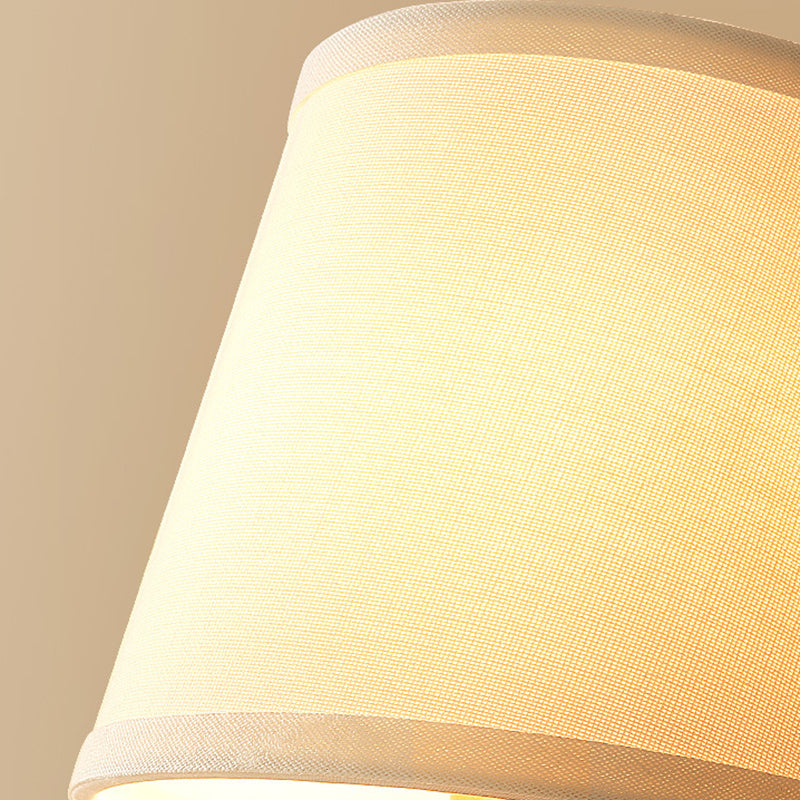 Geometric Wall Light Fixture Modern Fabric 1 Light Wall Sconce in Gold