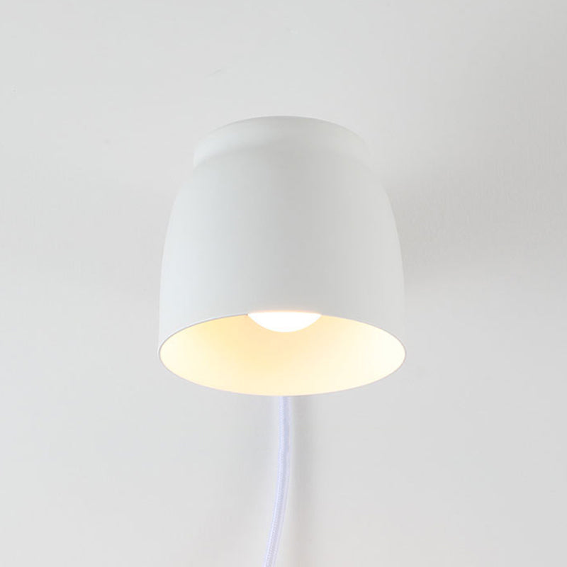 Bell Wall Lighting Simplicity Metal 1 Light Wall Sconces for Living Room