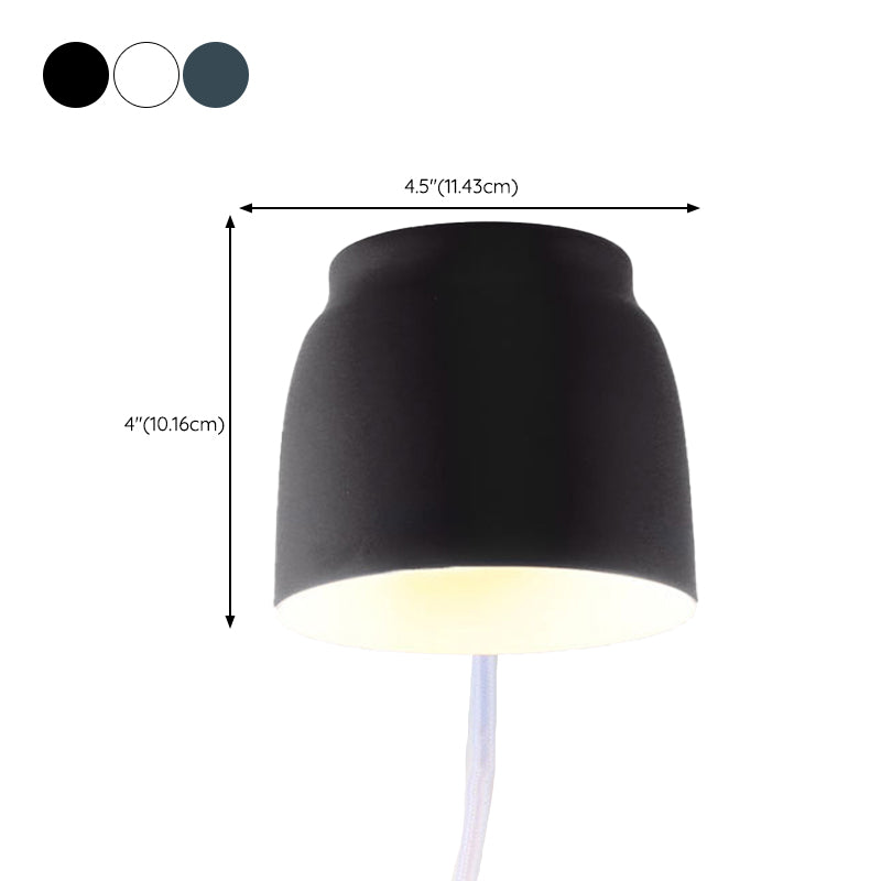 Bell Wall Lighting Simplicity Metal 1 Light Wall Sconces for Living Room