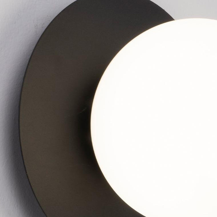 Global Wall Mount Light Fixture Simple Glass 1 Light Wall Mount Lamp