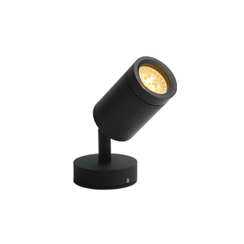 Adjustable 1 - Light Wall Mount Light Modern Wall Reading Spotlight in Dark Black