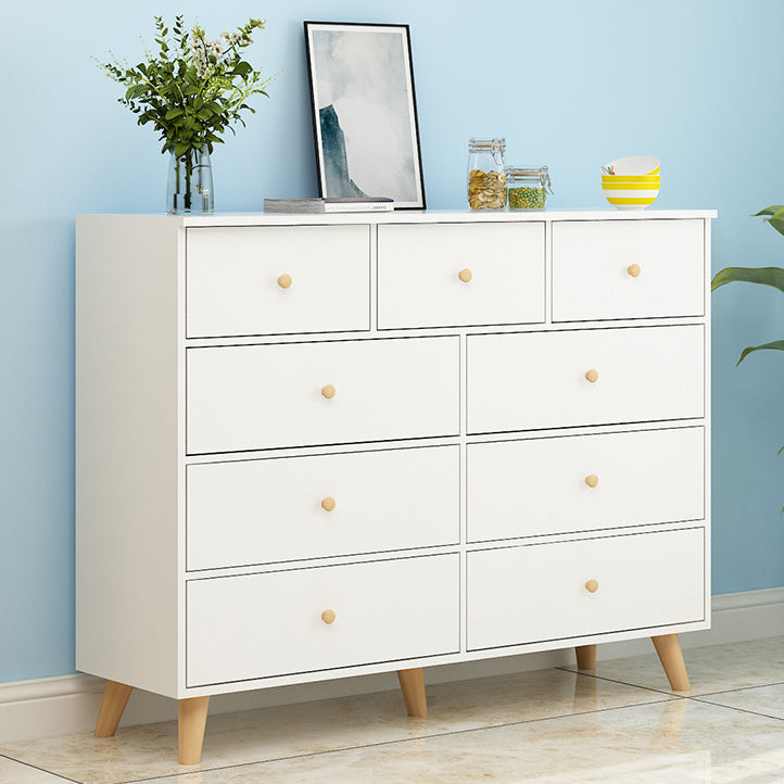 Contemporary Storage Chest Wood Storage Chest Dresser with 4/5/9 Drawers