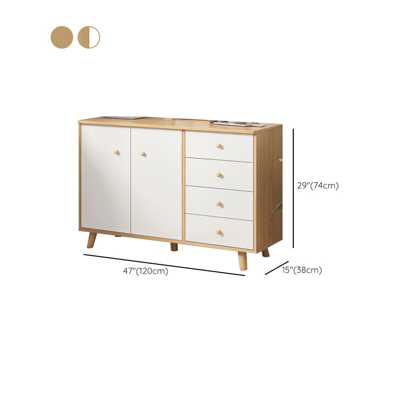 Contemporary Storage Chest Wood Storage Chest Dresser with 4/5/9 Drawers