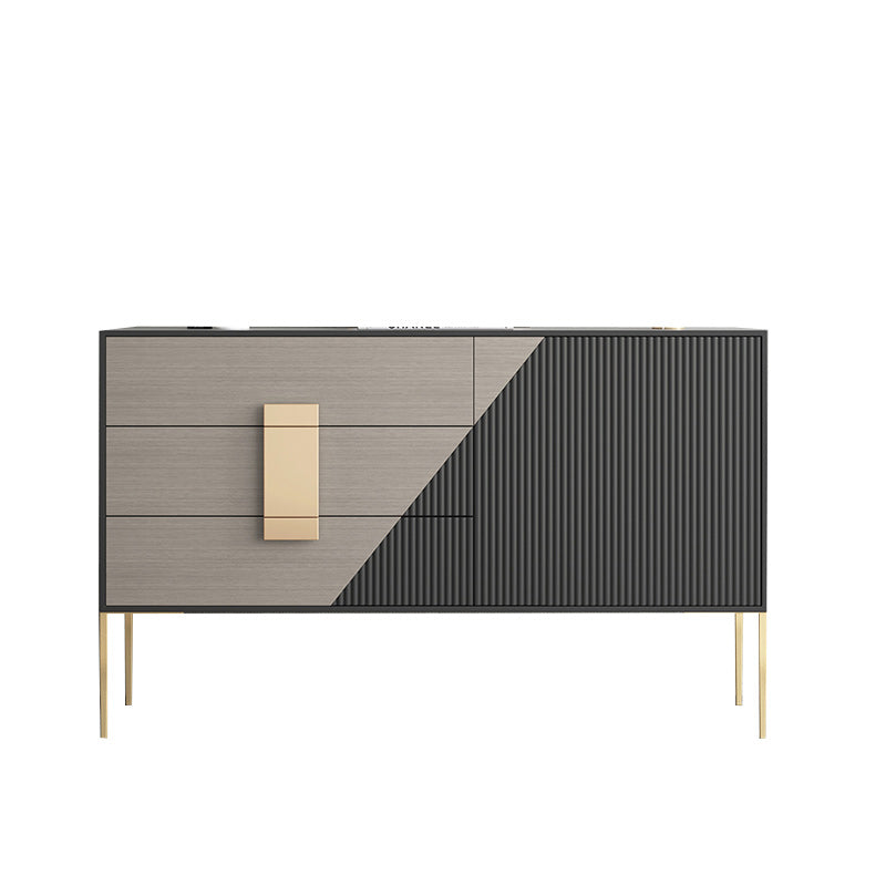 Classic Dresser Glam Storage Chest Dresser with 3/6 Drawers , 15.6 Inch Width