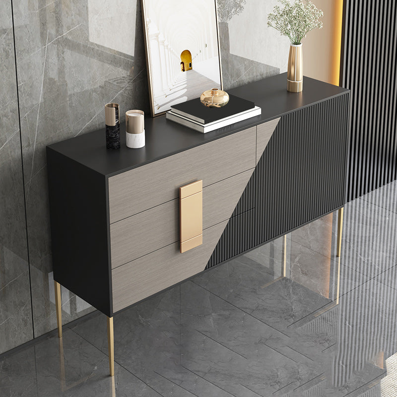 Classic Dresser Glam Storage Chest Dresser with 3/6 Drawers , 15.6 Inch Width