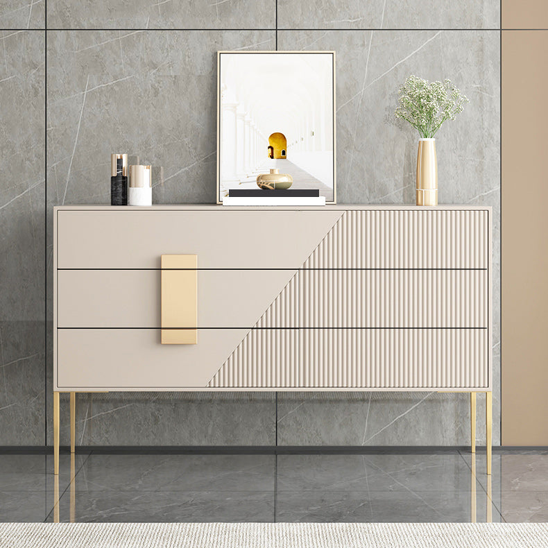 Classic Dresser Glam Storage Chest Dresser with 3/6 Drawers , 15.6 Inch Width