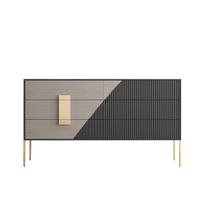 Classic Dresser Glam Storage Chest Dresser with 3/6 Drawers , 15.6 Inch Width