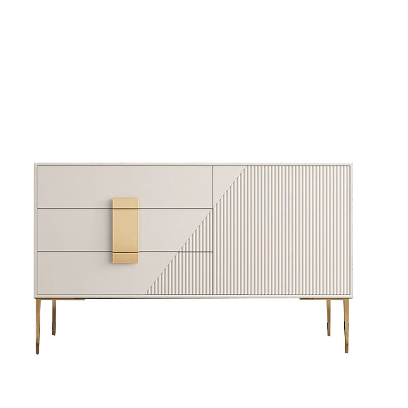 Classic Dresser Glam Storage Chest Dresser with 3/6 Drawers , 15.6 Inch Width