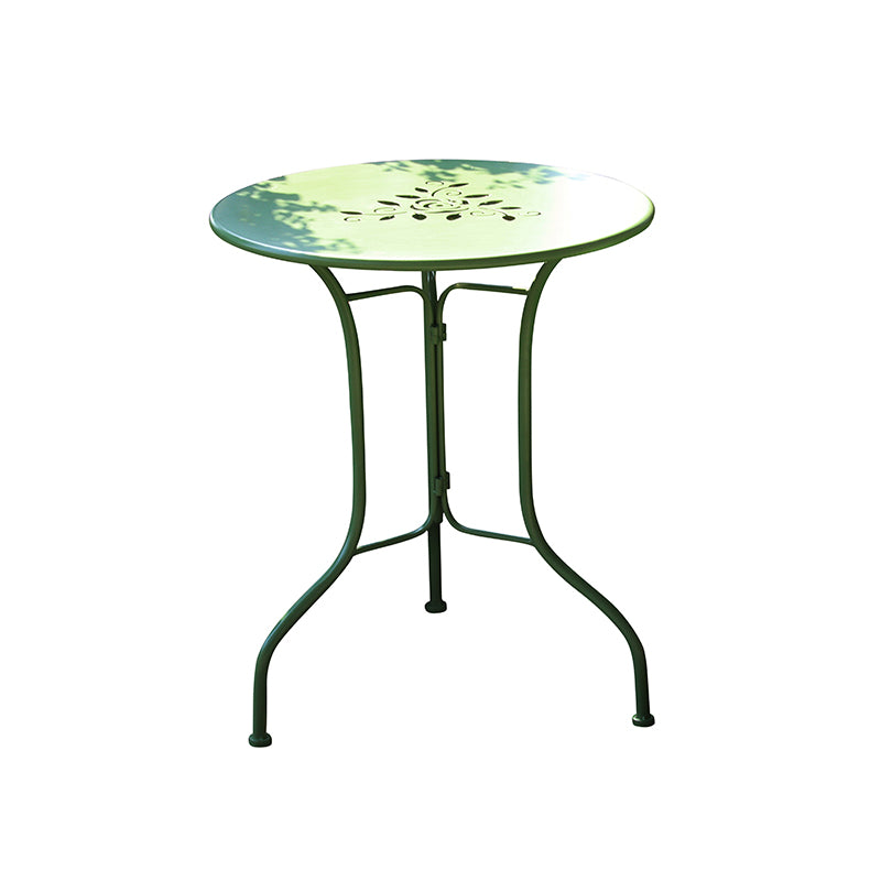 Metal Green Bistro Set 1/2 Pcs Contemporary Bistro Table Set