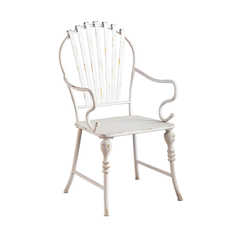 White Modern Bistro Table Set 1/2 Pcs Metal Bistro Set for Small Places