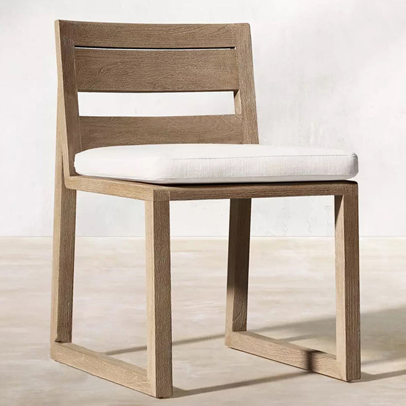Modern Style Dining Set 1/5/7 Pcs Wood Frame Patio Dining Table and Chairs