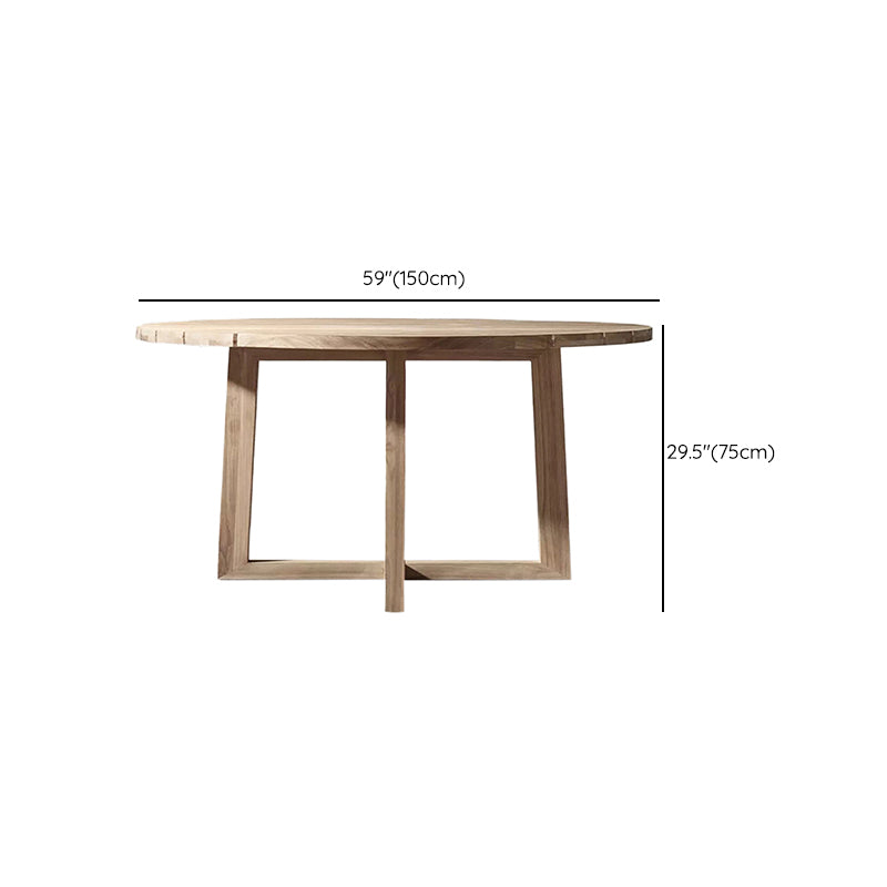 Modern Style Dining Set 1/5/7 Pcs Wood Frame Patio Dining Table and Chairs
