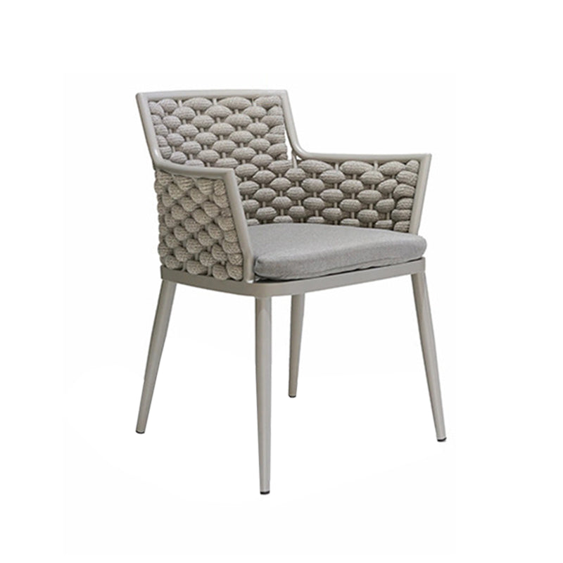 Stone Bistro Table Set Boho 1/3/5/7 Pieces Patio Dining Table Set