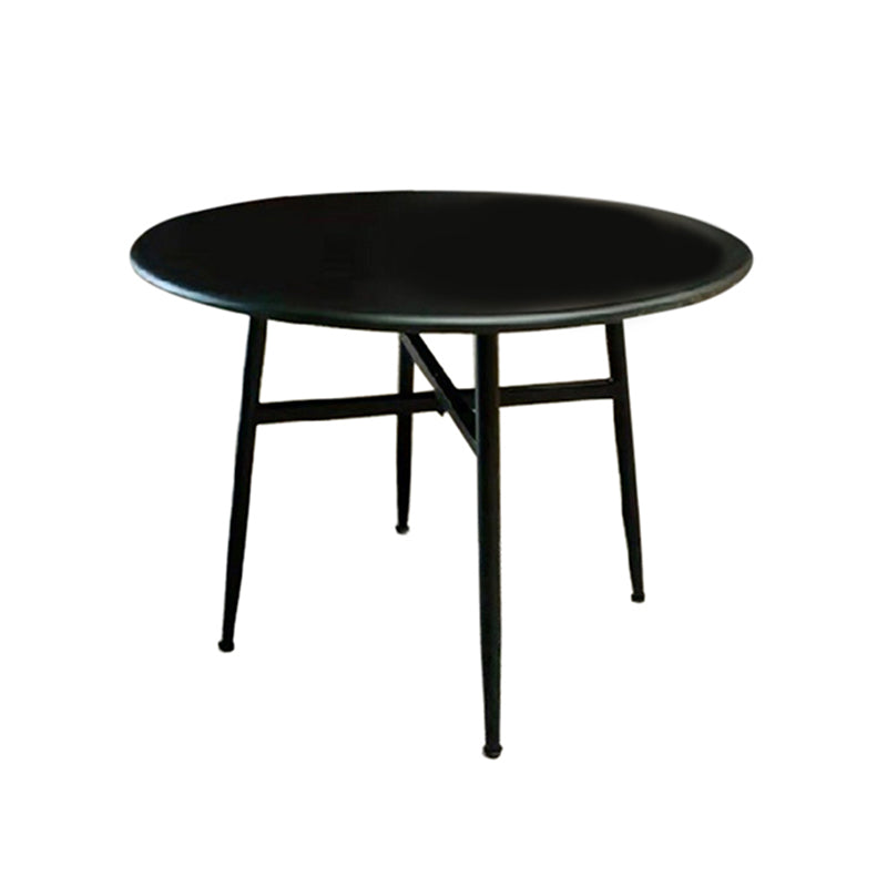 Bohe Iron Circular Dining Table 1/2/3/4 PCS Dining Set with Chairs