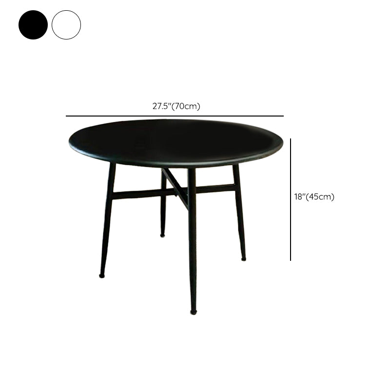 Bohe Iron Circular Dining Table 1/2/3/4 PCS Dining Set with Chairs