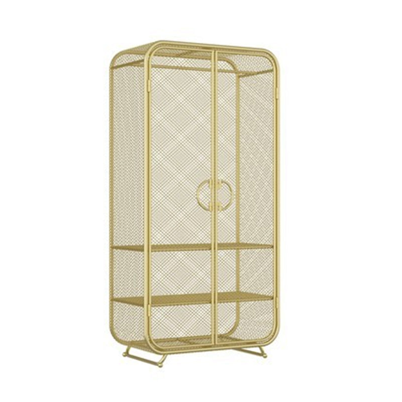 Modern Style Wardrobe Closet Metal Wardrobe Cabinet for Bedroom
