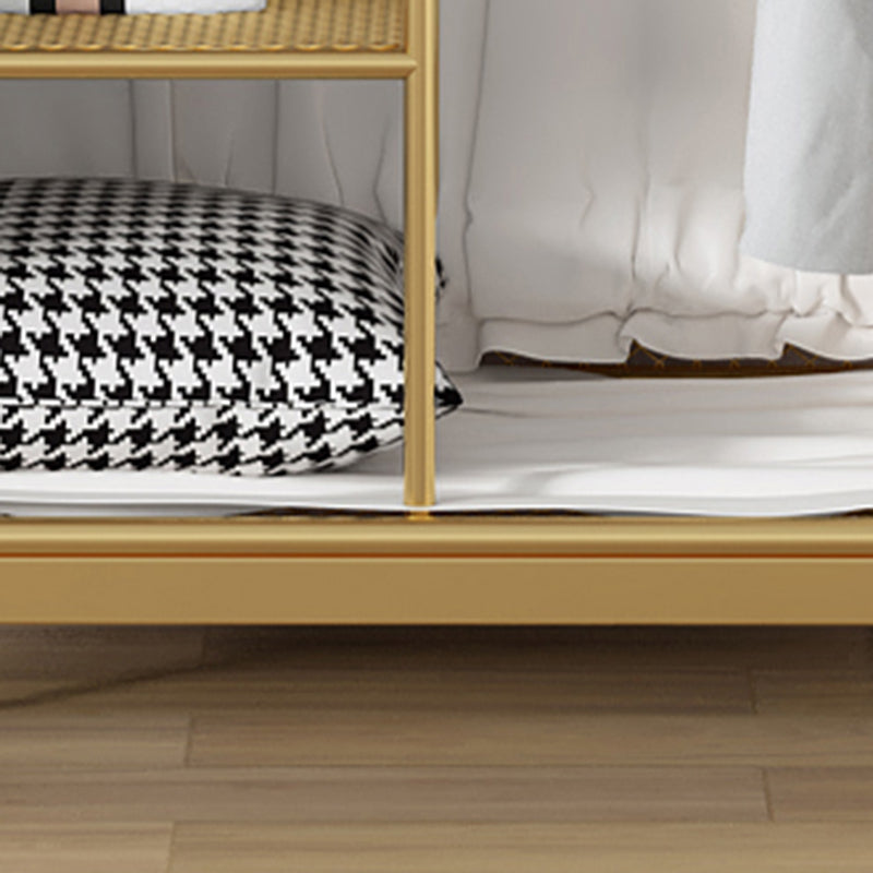 Modern Style Wardrobe Closet Metal Wardrobe Cabinet for Home