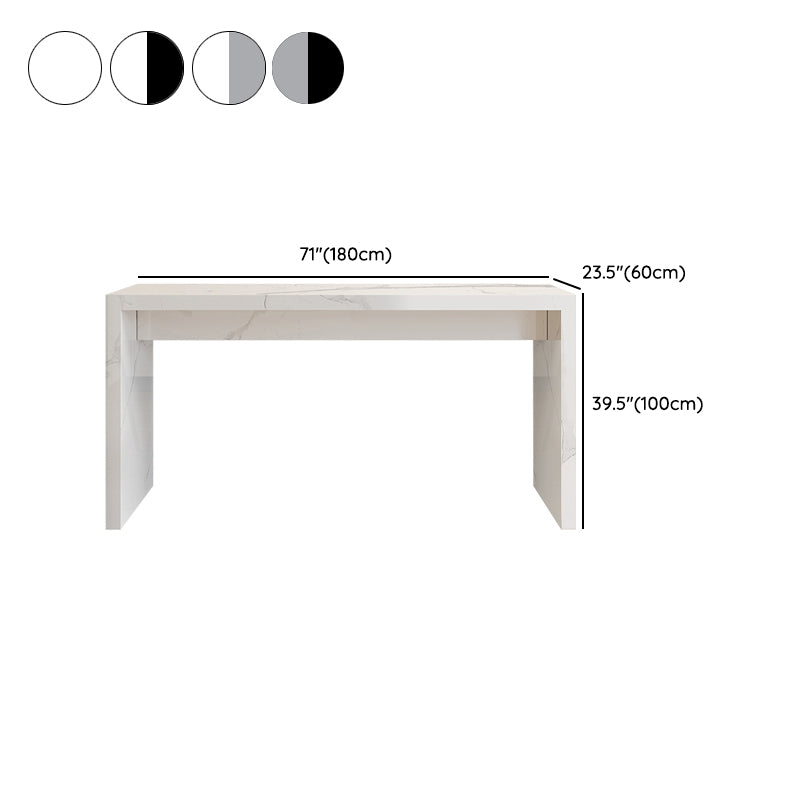 1/2 Pieces Table and Stool Set Rectangular Counter Height Set