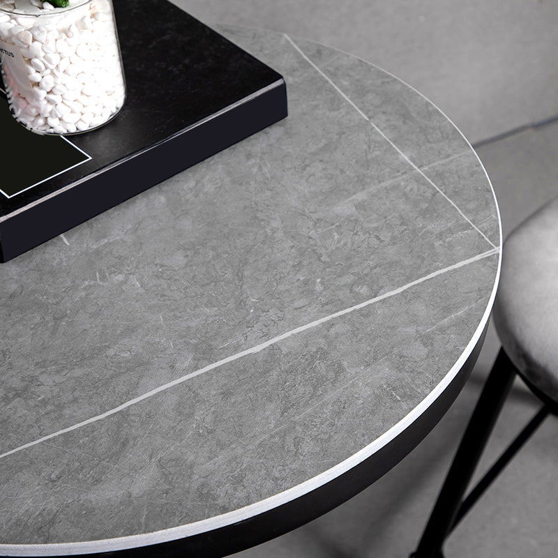 1/3 Pieces Counter Height Pub Set Modern Round Table and Stool Set